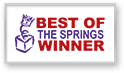 Best of the Springs Winner badge