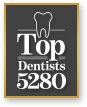 Top Dentists 5280 badge