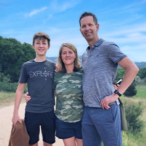 Dr. Anderson's family